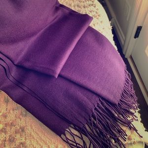 Purple eggplant Pashmina